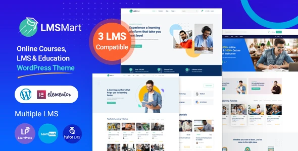 LMSmart – Education WordPress Theme