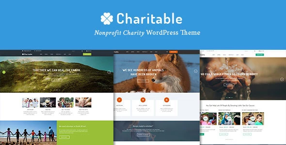 Charitable – Charity Nonprofit Organization WordPress Theme