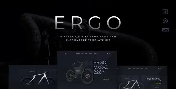 ERGO – Bike & Cycling WooCommerce Elementor Template Kit