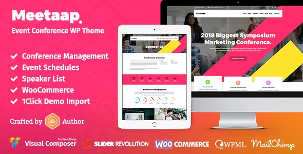 Meetaap – Event & Conference WordPress Theme