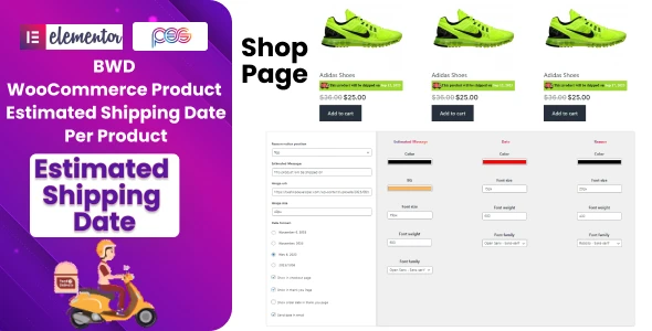 WooCommerce Estimated Shipping Date