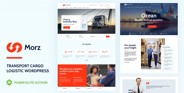 Morz – Logistics WordPress Theme
