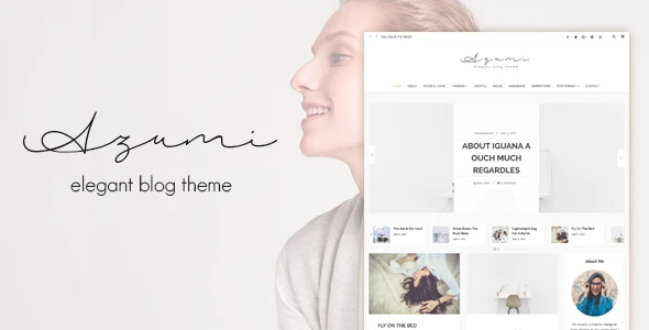 Azumi – Elegant Blog Theme