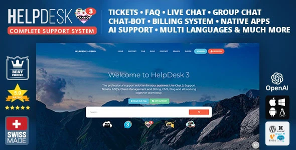 HelpDesk 3 – The professional Support Solution