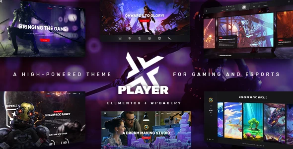 PlayerX – Gaming and eSports WordPress Theme