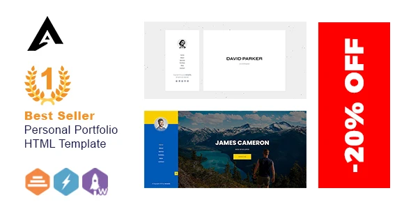 Arlo – Personal / Portfolio / CV / Resume Template