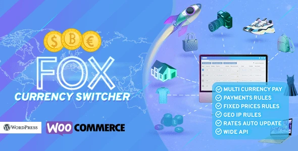 FOX – WooCommerce Currency Switcher Professional – Multi Currency [WOOCS]