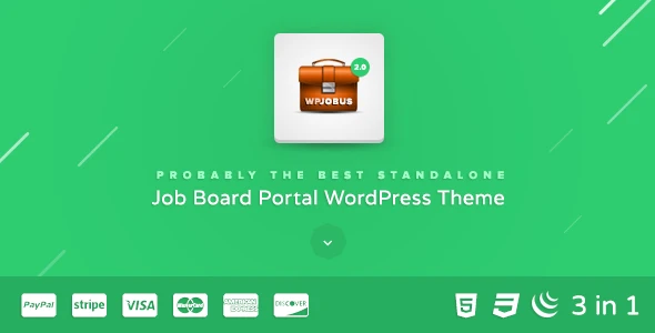 WPJobus – Job Board and Resumes WordPress Theme